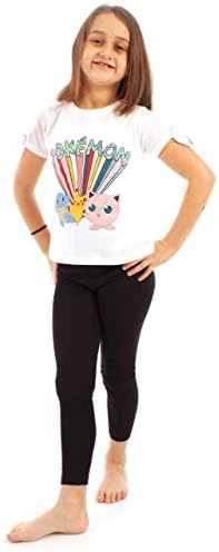Pokemon Pikachu and Characters Girl's T-Shirt