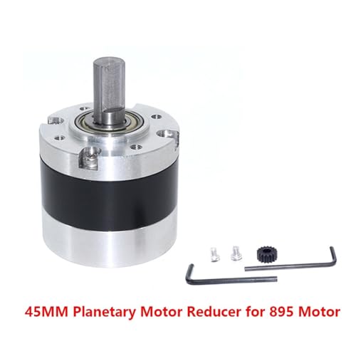 Reductor planetario de 45mm que optimiza el torque máximo con engranajes metálicos 5