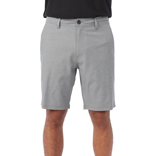 Bermuda homme O'NEILL Reserve Light Check 19 short léger gris graphite