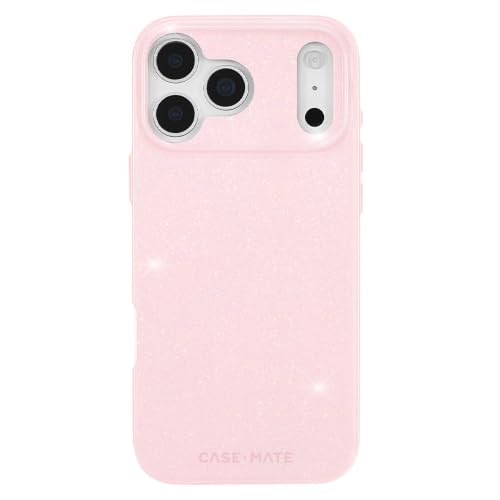 Case-Mate iPhone 18 Pro Max Case - MagSafe Phone Case - Ballet Pink Twinkle by Case-Mate - Used condition - US$37.49