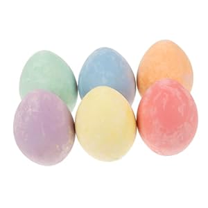 Lurrose 6 Stück Eier Geformt Tafelkreiden