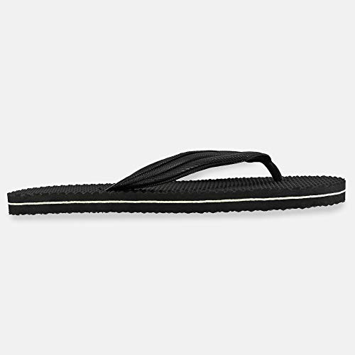 Image of Solefit Men's Black Slippers-9 UK (43 EU) (SLFT-0086)