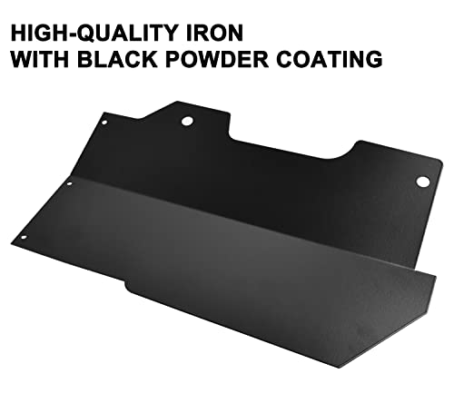 Image of SAUTVS Steel Rear Wheel Well Block Offs for RZR PRO R 2022 2023 2024, Combined Black Inner Splash Fender Guard Rear Mudguard Frame Guard for Polaris RZR PRO R 2022 2023 2024 Accessories (2PCS)