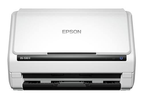 Image of Epson DS-530 II Color Duplex Document Scanner for PC and Mac with Sheet-fed Auto Doc Feeder (ADF)