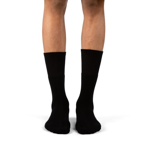 Premium Cotton Crew Socks, Soft Athletic Socks, 3 pack2