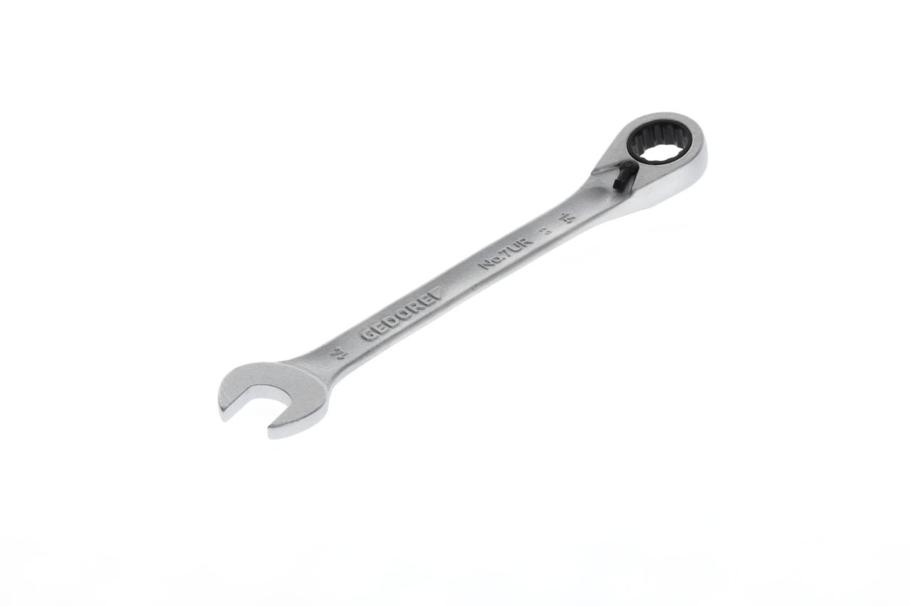 Gedore Silver 2297310 7Ur 14Mm Reversible Ratchet Spanner
