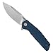 Kershaw Lucid Pocket Knife, 3.2 Inch Stainless Steel Clip Point Plain Edge Blade, EDC with Assisted Opening, Reversible Deep-Carry Pocketclip, Everyday Carry Pocket Knife for Men and Women