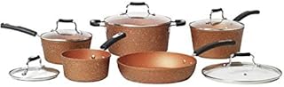 The Rock Copper Essentials 10 Piece Cookware Set