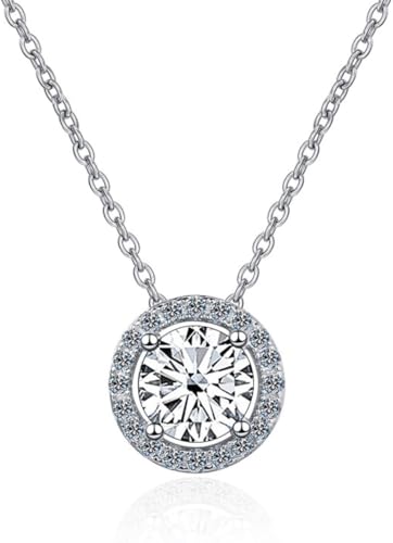 Pendentif Moissanite 2ct une alternative diamant abordable et sans compromis