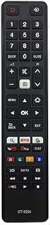MYHGRC Replacement Toshiba TV Remote Control CT-8069 for All Toshiba Regza Smart TV with NETFLIX YouTuBe FPlay - No Setup Required