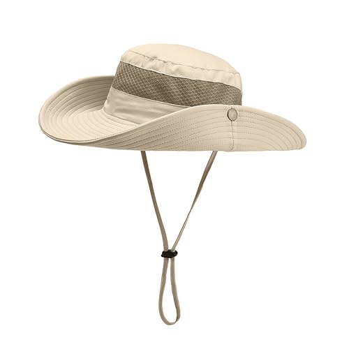 Reviews de Gorro de pescador para Mujer . 48 Tree Nest Sombrero de Sol para Hombre y Mujer,Protector Gorro Pescador Anti-UV UPF50+,Gorra Pesca ala Ancha Transpirable,Gorra de Malla Plegable con Cuerdas Desmontables 90009BE