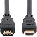 StarTech.com 6 ft Haute vitesse HDMI câble – Ultra HD 4k x 2k HDMI câble – HDMI à HDMI M/M - 6ft HDMI 1.4 câble - Audio/vidéo Gold-Plated (HDMM6) | 4K UHD Vidéo, DP à mDP Convertisseur, Homme en Femme (Non compatible avec Thunderbolt)