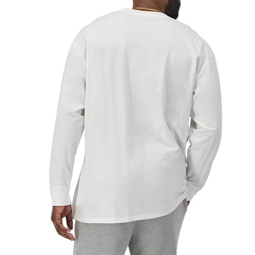 Image of Champion Men's Long Sleeve T-shirt, Classic T-shirt for Men (Reg. Or Big & Tall)
