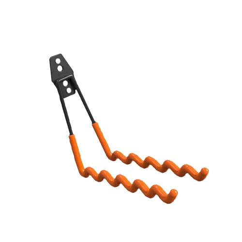 Espositore per racchette da badminton, supporto da parete per tennis, supporta fino a 25 kg, ideale per garage, club e dietro le porte