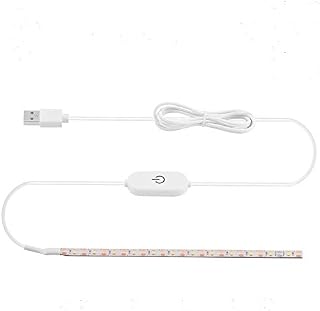 TF USB Sewing Machine Light 5V 3.6W Super Bright 30cm LED Sewing Strip Light with Touch Dimmer IP55 Waterproof 30CM for Cabinet TV Background Fit All Sewing Machines