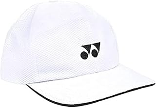 Yonex Unisex Sports Hat Badminton Tennis Squash, White
