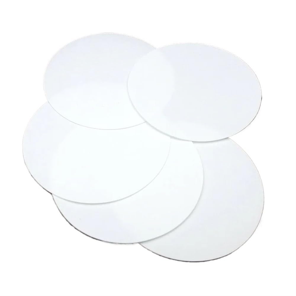 Yinxi Diámetro de Laboratorio PVDF Membrana de Filtro orgánico microporoso de 13 mm a 100 mm, Apertura 0,22 Um (Size : 80mm 50pcs)