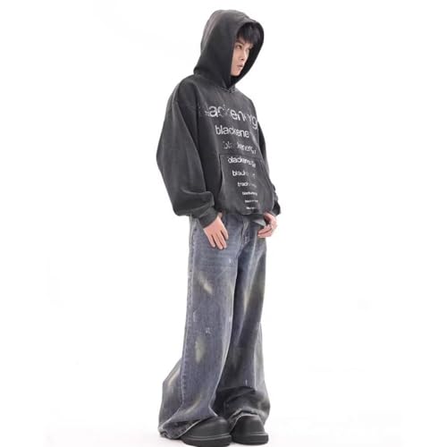 Y2k Hip Hop Pants Vintage Baggy Jeans Men Skater Streetwear Jeans Aesthetic Oversized Pants4