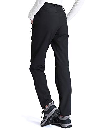 Camel Crown Womens Softshell Pants Fleece Lined Waterproof Windproof Ski Snow Insulated Hiking Hunting Trousers Black Xxxl #TOP1