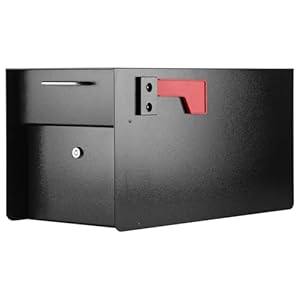 Ganiude GA001 Amerikanischer Briefkasten Schwarz