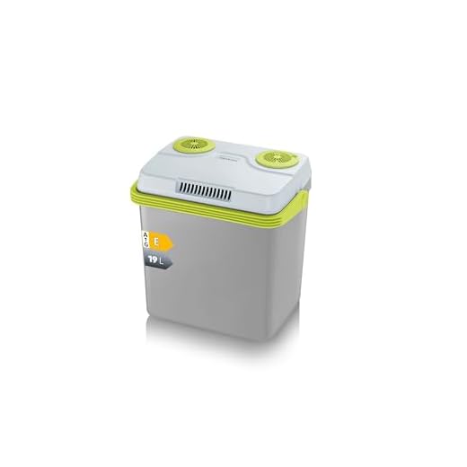 Severin TKB 2924 - Nevera portátil eléctrica, capacidad de 19 l, potencia 58W, color gris verde