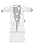 Puckababy The Bag 4 Seasons Baby Sleeping Bag Sleep Sack 7m-2.5yrs White Star