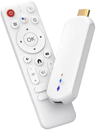 Diyeeni Android 14.0 TV Box, 2026 4K Ultra HD Streaming Box, 2GB RAM + 16GB ROM, Portable Smart TV Box with Voice Remote, 2.4G & 5G Dual Band for TV Streaming Software