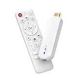YUEHISY TV Box 4K, Ultra HD Streaming Device, Portable TV Stick with Voice Control, Dual Band WiFi, Access to Popular Apps, for Home