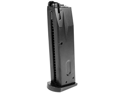 WE Green Gas Pistol Magazine, 25 RDS, Fits M-92, HFC M190