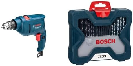 Bosch GSB 450 RE Kit X-Line 33pç: Furadeira Combinada, 1,6 kg, Al...