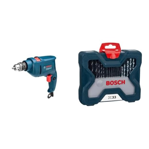 Bosch GSB 450 RE Kit X-Line 33pç: Furadeira Combinada, 1,6 kg, Alimentada por Bateria