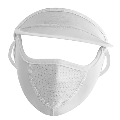 日焼け止め用フェイスカバー、サンフェイスカバー フェイスシールド | ユニセックス通気性冷却フェイスカバー、アウトドアキャンプ活動用フェイスゲートルスカーフ