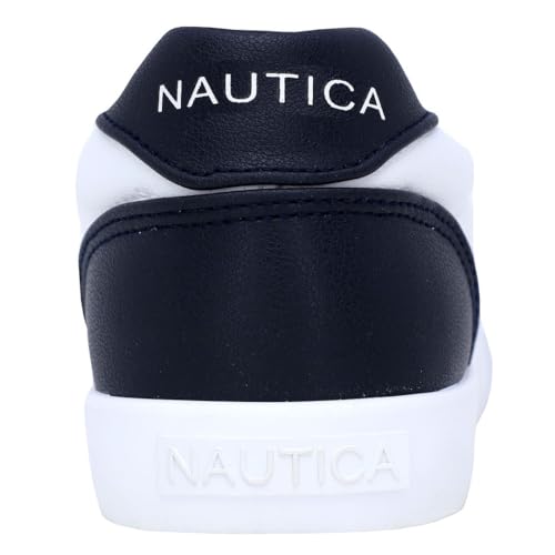 Nautica Women Fashion Sneaker Casual Tennis Shoes Steam Slip-On Bennet-Red White Blue Size-8.5 thumb #3
