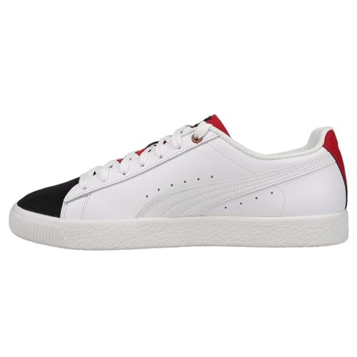 PUMA Mens Clyde Global Futurism Lace Up Sneakers Shoes Casual - White - Size 11 D3