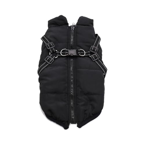 犬用ジャケット、犬用防寒コート,犬用ジャケット犬用ジッパー防寒ジャケット - 暖かい犬用ウィンタージャケット ジッパー付き犬用スノーコート 小型・中型・大型犬用