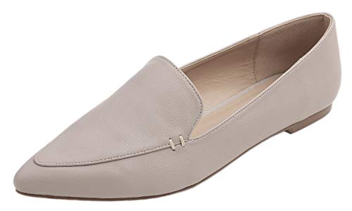 FEVERSOLE Women's Loafer Flat Pointed Fashion Slip On Comfort Driving Office Shoes FEVERSOLE Women's Loafer Flat Pointed Fashion Slip On Comfort Driving Office Shoes