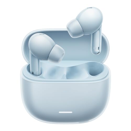 XIAOMI Redmi Buds 6 Lite - Auriculares inalámbricos, cancelación de Ruido, Ligeros, hasta 36 Horas de autonomía, Bluetooth 5.3, Azul (Versión ES)