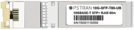 OPSTRAN 10GBASE-T SFP+ to RJ45 Copper Transceiver Module Compatible for Ubiquiti Unifi Ufiber UF-RJ45-10G-80 Netgear AXM766 10G SFP+ 80m Cat6a/7