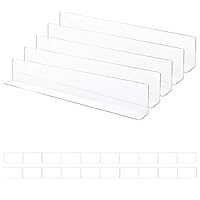 Unterbett-Blocker mit selbstklebenden Aufklebern, 39,9 cm L x 7,9 cm H, Unterbett-Blocker für Haustiere, Katzen, Hunde, verstellbar, transparent, unter dem Sofa, Möbel, Couch, Lückenblocker,
