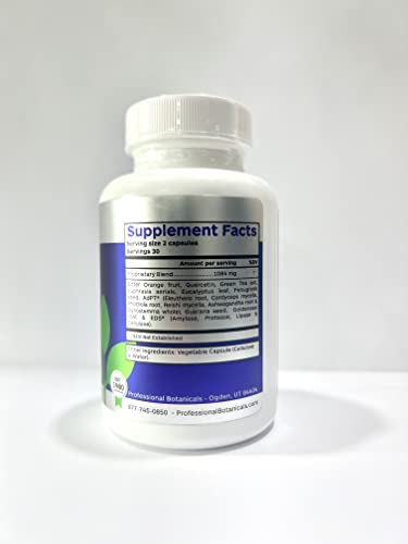 Professional Botanicals Sinus – Natural Herbal Allergy Relief Supplement – 60 Vegetarian Capsule