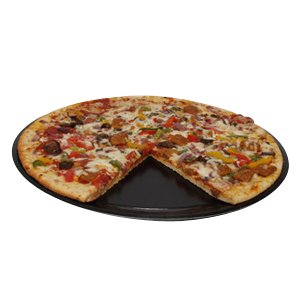 Solut 74553 SBS Paper Take and Bake Pizza Tray, 13″ Diameter, Black, for 12″ Pizza (Case of 150)