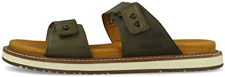 KEEN Women's Lana Slide Sandal, Green, 9.5 | Image 1