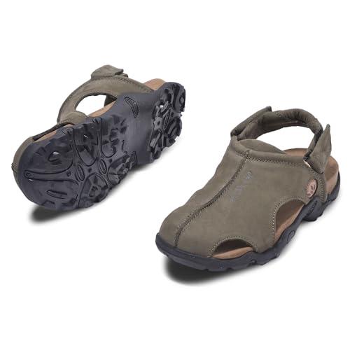 Image of Woodland Men's Leather Sandal