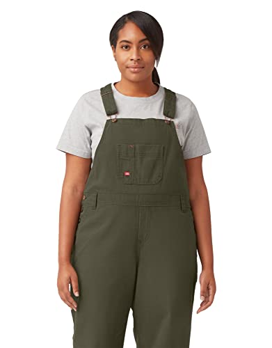 Dickies Womens Relaxed Fit Overalls Bib Shortalls,...
