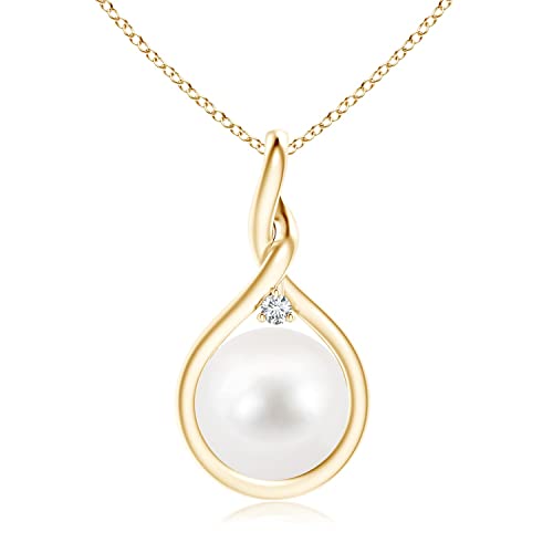 Angara Freshwater Pearl Pendant for Women | Freshwater Pearl and