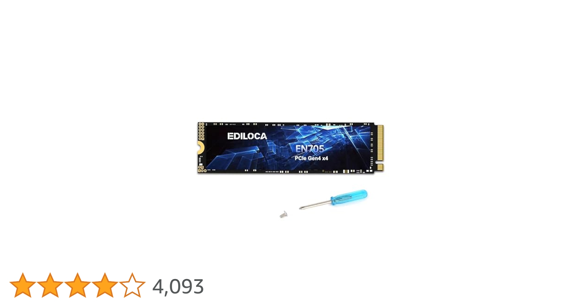 内蔵型SSD EDILOCA EN705 2TB SSD M.2 2280 Amazon | Ediloca EN705 SSD 2TB PCIe Gen4 NVMe M.2 2280 PS5