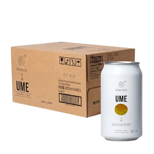 Kimino Ume Sparkling Water — 12 Pack