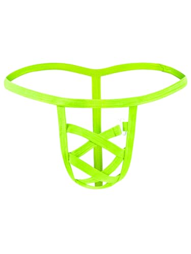 Kaei&Shi Mens Sexy Thong,Crisscross Sissy Thongs,Underwear Gay Lingerie Date Night