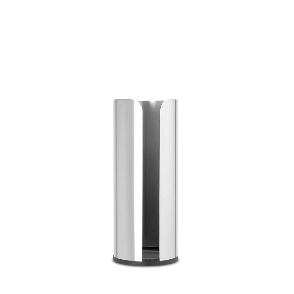 Brabantia 280566 ReNew Collection Distributeur de papier hygiénique, Matt Steel