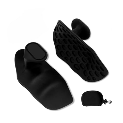 Genérico Guantes de Agarre ergonómicos para Gimnasio protección Manos Goma Levantamiento Pesas dominadas Entrenamiento y Ejercicios en el adecuados Hombres Mujeres